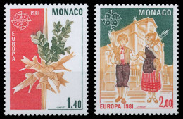 MONACO 1981 Nr 1473-1474 Postfrisch S1D79DE - Neufs