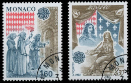 MONACO 1982 Nr 1526-1527 Gestempelt X5B54B2 - Used Stamps