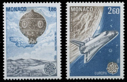 MONACO 1983 Nr 1579-1580 Postfrisch X5B9142 - Unused Stamps