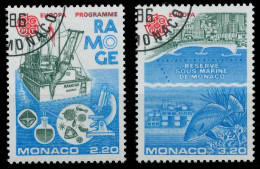 MONACO 1986 Nr 1746-1747 Gestempelt X5C61E6 - Oblitérés