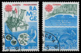 MONACO 1986 Nr 1746-1747 Gestempelt X5C61EE - Used Stamps