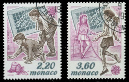 MONACO 1989 Nr 1919-1920 Gestempelt X5CEF76 - Used Stamps