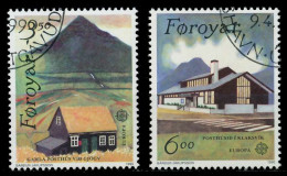 FÄRÖER 1990 Nr 198-199 Gestempelt X5CF336 - Faroe Islands