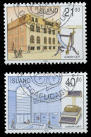 ISLAND 1990 Nr 726-727 Gestempelt X5CF4FA - Used Stamps