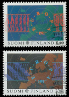 FINNLAND 1991 Nr 1144-1145 Gestempelt X5D309E - Used Stamps