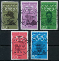 BRD BUND 1968 Nr 561-565 Zentrisch Gestempelt X6A34E2 - Used Stamps