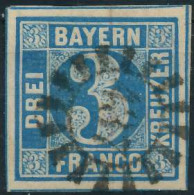 BAYERN MÜHLRADSTEMPEL AUF Nr 2II GMR 437 ZENTR- X6E7F52 - Used