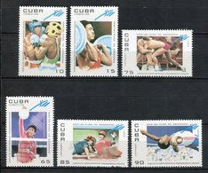Cuba 1995. Yvert 3422-27 ** MNH. - Unused Stamps