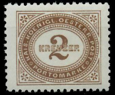 ÖSTERREICH PORTOMARKEN 1894 Nr 2F Postfrisch X7428A2 - Impuestos