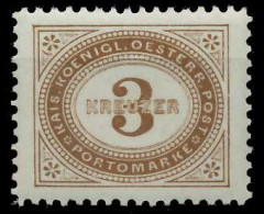 ÖSTERREICH PORTOMARKEN 1894 Nr 3F Postfrisch X7428A6 - Taxe