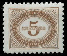 ÖSTERREICH PORTOMARKEN 1894 Nr 4A Postfrisch X7428AA - Portomarken