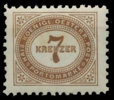 ÖSTERREICH PORTOMARKEN 1894 Nr 6A Postfrisch X7428AE - Segnatasse