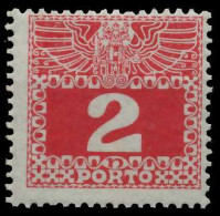 ÖSTERREICH PORTOMARKEN 1908 11 Nr 35y Postfrisch X7428DA - Portomarken