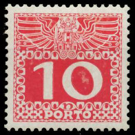 ÖSTERREICH PORTOMARKEN 1908 11 Nr 38x Postfrisch X7428F6 - Taxe