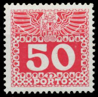 ÖSTERREICH PORTOMARKEN 1908 11 Nr 43x Postfrisch X74290E - Taxe