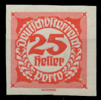 ÖSTERREICH PORTOMARKEN 1920 21 Nr 97 Postfrisch X74298E - Portomarken