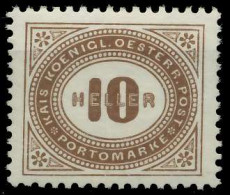 ÖSTERREICH PORTOMARKEN 1900 Nr 28A Postfrisch X7429DE - Portomarken