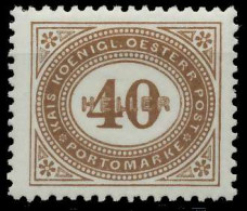 ÖSTERREICH PORTOMARKEN 1900 Nr 32A Postfrisch X7429EE - Portomarken