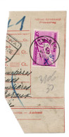 Fragment Bulletin D'expedition, Obliterations Centrale Nettes, COMINES Pour TOURNAI - Usados