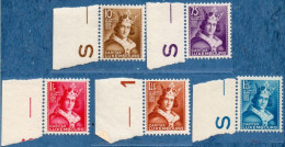 Luxemburg 1933 Caritas Stamps Henry IV Of Luxemburg 5 Values MNH - Neufs