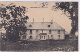 Braine (02 Aisne) Chantereine - édit. Vilain Circulée FM 1914 "la Maison Ou Nous Sommes Cantonnés" Villa Château - Autres & Non Classés