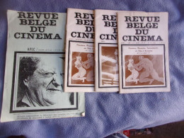 Revue Belge Du Cinéma 4 Numéros - Other & Unclassified