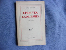 Epreuves Exorcismes 1940-1944 - 1801-1900