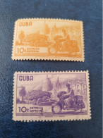 CUBA  NEUF  1960/61    ENTREGA  ESPECIAL  //  PARFAIT  ETAT  //  Sans Gomme - Unused Stamps