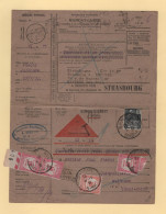 Mandat Carte Remboursement - Saverne - Bas Rhin - 1931 - Taxe - Strasbourg - Alsace Lorraine - 1921-1960: Modern Period