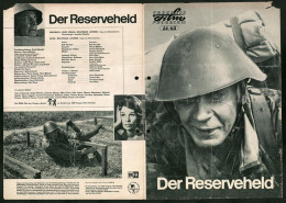 Filmprogramm PFP Nr. 23 /65, Der Reserveheld, Rolf Herricht, Marita Böhme, Regie: Wolfgang Luderer  - Revistas