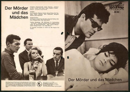 Filmprogramm PFP Nr. 12 /64, Der Mörder Und Das Mädchen, Ewa Krzyzewska, Zbigniew Cybulski, Regie: Janusz Nasfeter  - Revistas