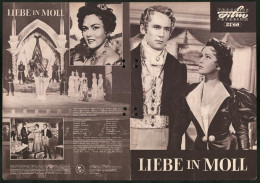 Filmprogramm PFP Nr. 85 /60, Liebe In Moll, Antonella Lualdi, Maurice Ronet, Regie: Carmine Gallone  - Magazines
