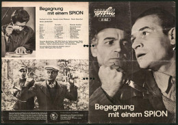 Filmprogramm PFP Nr. 4 /65, Begegnung Mit Einem Spion, B. Tyszkiewicz, K. Laniewska, Regie: Jan Batory  - Zeitschriften