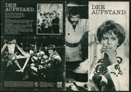 Filmprogramm Film Für Sie Nr. 91 /66, Der Aufstand, Ilarion Ciobanu, Nicolae Secareanu, Regie: Mircea Muresan  - Revistas