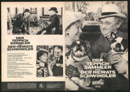 Filmprogramm PFP Nr. 37 /66, Der Teppichsammler Und Der Heiratsschwindler, V. Smerak, J. Sovak, Regie: J. Krejcik  - Zeitschriften
