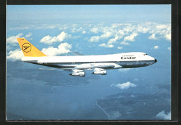AK Condor Jumbo-Jet, Boeing 747-200 In Der Luft  - 1946-....: Era Moderna