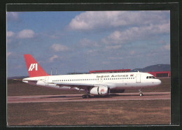 AK Indian Airlines, Airbus A. 320-231 Auf Der Startbahn  - 1946-....: Ere Moderne