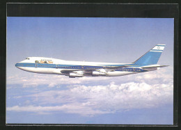 AK Flugzeug Boeing 747, El Al  - 1946-....: Modern Era