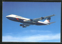 AK British Airways, Flugzeug Boeing 747  - 1946-....: Modern Tijdperk