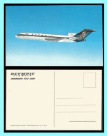 GREECE - GRECE-HELLAS: Olympic Airways / AIRPLANE BOEING 727-200 B. Advertising Postcard - Storia Postale