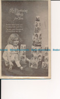 R006849 Greeting Postcard. My Birthday Wish For You. Little Girl. Regent - Monde