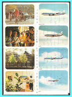 GREECE- GRECE-HELLAS: LETTER Aerogram KLM From Athens To Mexico And Card Postal KLM'S STRETCHED DC-9 JET (2 SCANS) - Covers & Documents