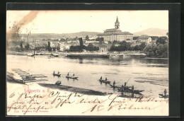 AK Leitmeritz / Litomerice, Panorama  - Tchéquie