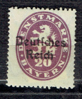 Timbre De Service De 1920 Surchargé - Dienstmarken