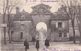 Blérancourt (02 Aisne) Porte Extérieure Du Château - Phot. Vve Maréchal édit. AB & Cie Carte Précurseur Circulée 1904 - Autres & Non Classés