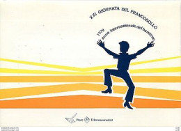 Precursore Folder  XXI Giornata Del Francobollo 1979 - Paquetes De Presentación