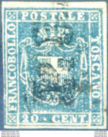 Toscana. Governo Provvisorio 20 C. 1860. Usato. - Unclassified