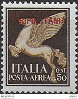 1930 Tripolitania 50c. Bruno Airmail NE MNH Sassone N. 8 - Other & Unclassified