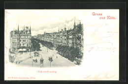 AK Köln-Neustadt, Hohenzollernring-Strasse  - Koeln