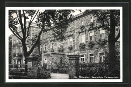 AK Ahrweiler, Vorderansicht Des Sanatoriums  - Autres & Non Classés